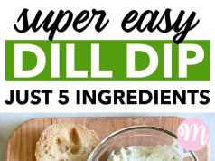 Straightforward Dill Dip Recipe | Milk Allergy Mother